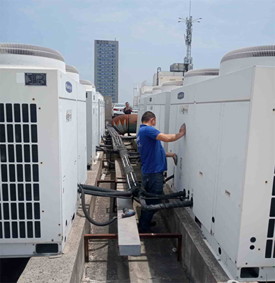 鄂州中央空调制热和不制冷系统维修方法